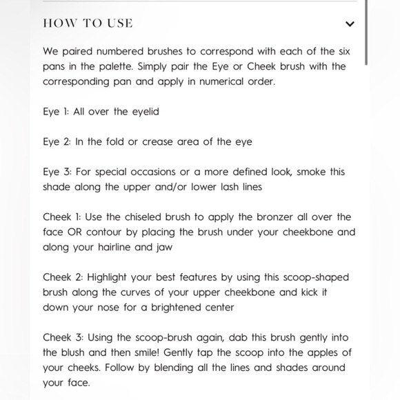 EVER 2pc Set BRUSH & EYE PALETTE NWT $98 - Picture 10 of 11